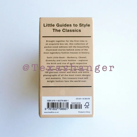 NWT Little Guides to Style: The Classics Box Set Hardcover